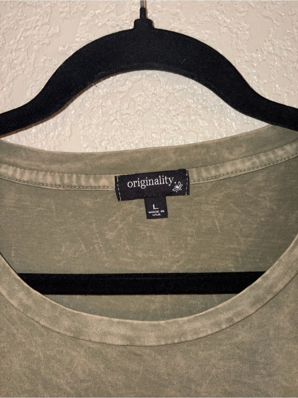 NWT Originality "Desert🏜️Nights Graphic T-Shirt👕" 💯% Cotton🙌🏻 Washed Olive🫒Large - Picture 4 of 9
